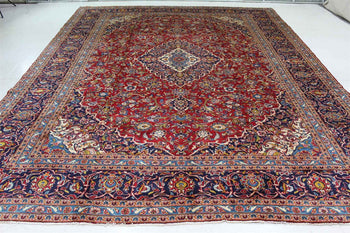 Traditional Antique Area Carpets Wool Handmade Rug 295 X 390 cm homelooks.com 