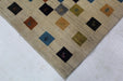 Unique Traditional Vintage Multi Coloured Wool Handmade Rug 150 X 195 cm homelooks.com 7