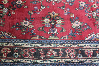 Traditional Antique Handmade Oriental Red Wool Rug 206 X 302 cm www.homelooks.com 8