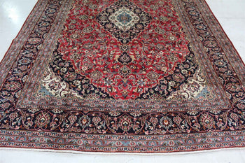 Classic Antique Oriental Handmade Wool Rug 230 X 330 cm bottom view www.homelooks.com