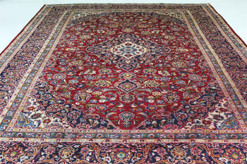 Traditional Antique Area Carpets Wool Handmade Oriental Rugs 293 X 393 cm homelooks.com 