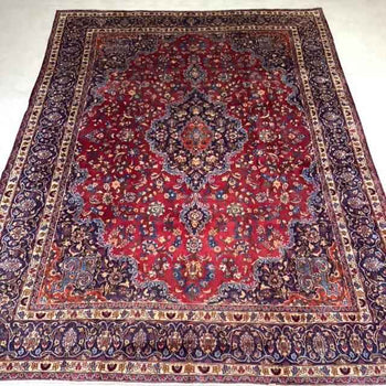 Traditional Antique Area Carpets Wool Handmade Oriental Rugs 292 X 395 cm homelooks.com