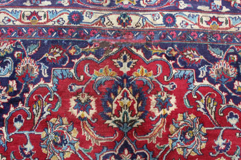 Lovely Traditional Antique Red Medallion Handmade Oriental Rug 263 X 365 cm floral pattern www.homelooks.com