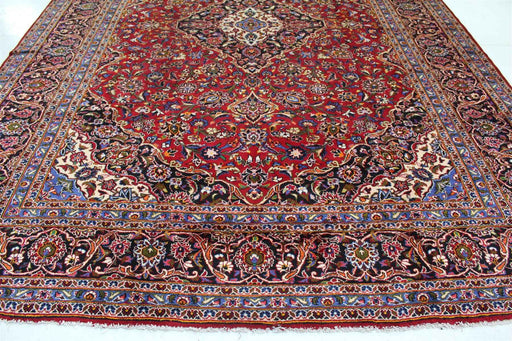 Traditional Antique Area Carpets Wool Handmade Oriental Rugs 310 X 418 cm bottom view homelooks.com