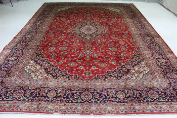 Traditional Antique Area Carpets Wool Handmade Oriental Rugs 300 X 410 cm homelooks.com 