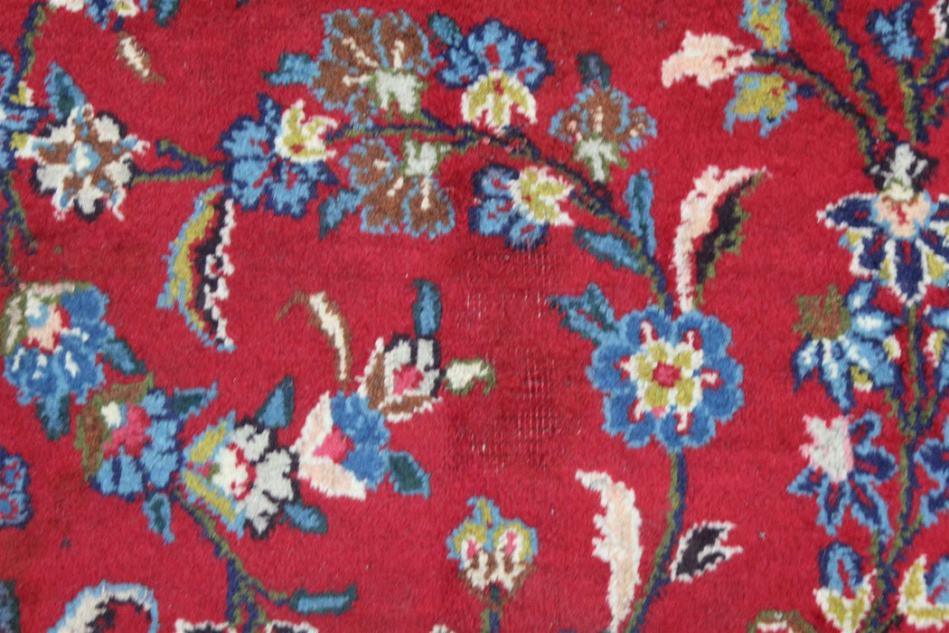 Traditional Antique Red Medallion Handmade Oriental Wool Rug 287cm x 346cm