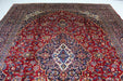 Traditional Vintage Red Medallion Handmade Oriental Rug 300 X 398 cm homelooks.com 3