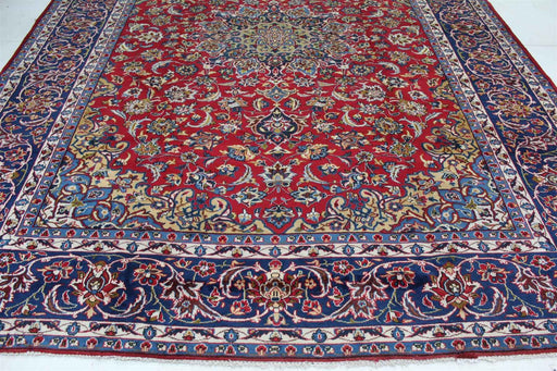 Traditional Antique Area Carpets Wool Handmade Oriental Rugs 306 X 390 cm bottom view homelooks.com