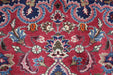 Elegant Traditional Antique Red Handmade Oriental Wool Rug 292 X 380 cm design details www.homelooks.com