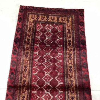 Traditional Antique Area Carpets Wool Handmade Oriental Rugs 90 X 200 cm homelooks.com 3