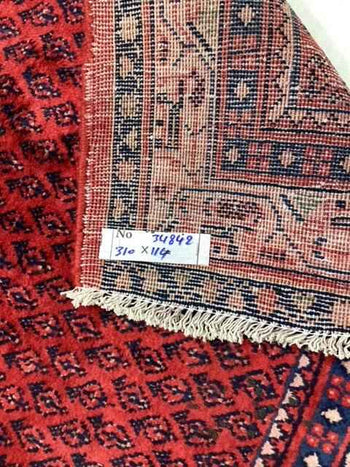 Traditional Antique Area Carpets Wool Handmade Oriental Runner Rug 114 X 310 cm homelooks.com 8