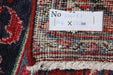 Large Traditional Red Antique Wool Handmade Oriental Rug dimensions www.homelooks.com