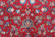 Traditional Antique Red Medallion Handmade Oriental Wool Rug homelooks.com