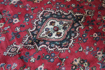 Traditional Antique Handmade Oriental Red Wool Rug 206 X 302 cm www.homelooks.com 4