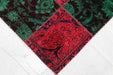 Traditional Antique Green & Red Wool Handmade Oriental Rug 145 X 200 cm homelooks.com 9