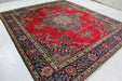 Lovely Traditional Antique Red Wool Handmade Oriental Rug 293 X 339 cm 9 www.homelooks.com