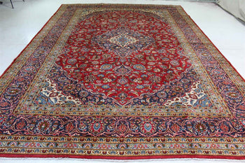 Traditional Antique Area Carpets Wool Handmade Oriental Rugs 290 X 413 cm www.homelooks.com