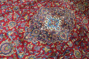 Traditional Vintage Handmade Oriental Wool Rug 285 X 385 cm www.homelooks.com 4