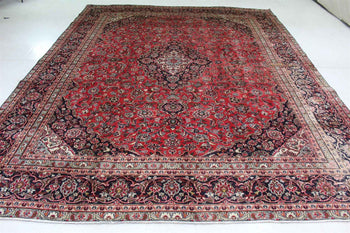 Traditional Antique Area Carpets Wool Handmade Oriental Rugs 286 X 360 cm www.homelooks.com