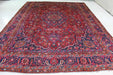 Beautiful Red Medallion Traditional Vintage Wool Handmade Rug 293 X 390 cm homelooks.com