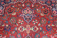Handmade vintage red wool carpet for sophisticated interior design homelooks.com