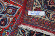 Traditional Antique Red Medallion Handmade Oriental Wool Rug dimensions homelooks.com