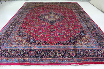 Traditional Antique Area Carpets Wool Handmade Oriental Rugs 300 X 403 cm homelooks.com 