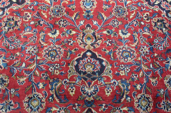 Traditional Antique Large Red Wool Handmade Oriental Rug 295 X 378 cm www.homelooks.com 6