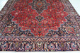 Classic Red Traditional Vintage Medallion Handmade Oriental Wool Rug 265 X 360 cm 2 www.homelooks.com