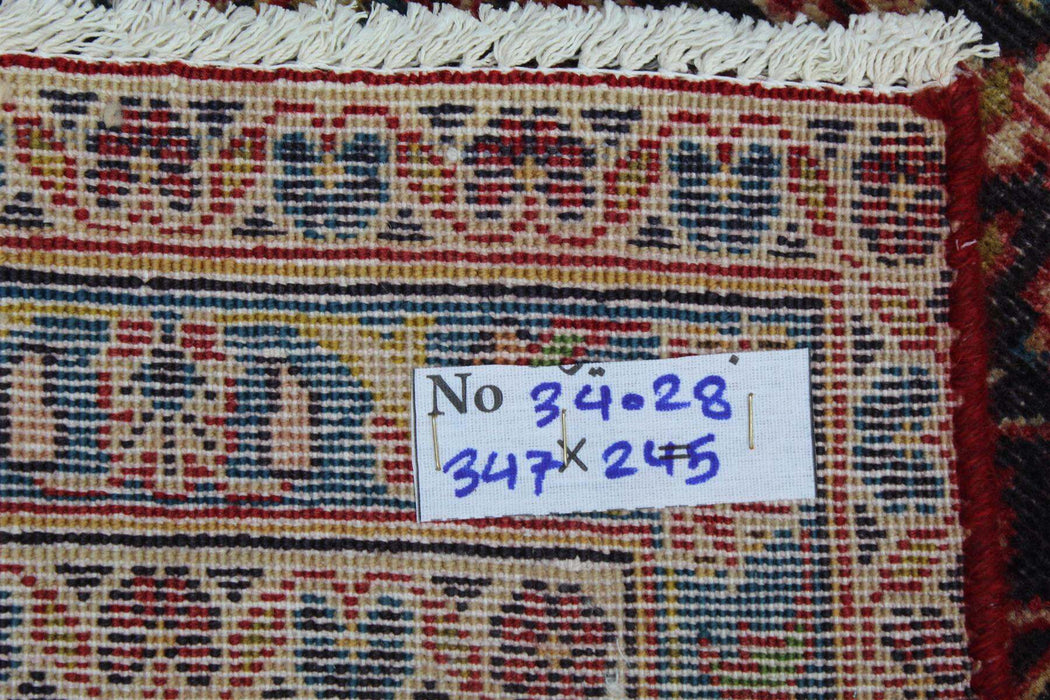 classic traditional red medallion vintage handmade oriental rug dimensions www.homelooks.com