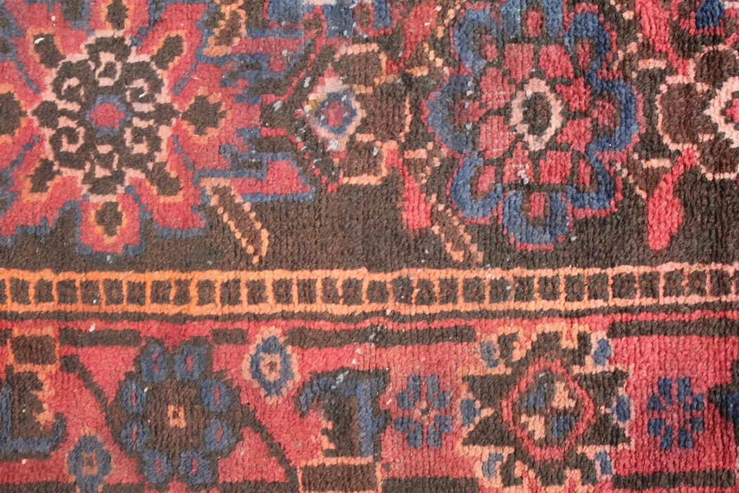 Pretty Traditional Antique Floral Handmade Oriental Wool Runner 105cm x 310cm