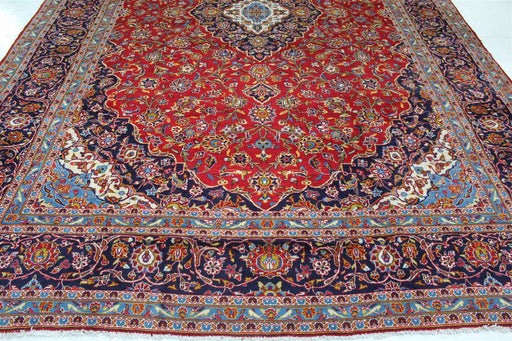 Traditional Antique Area Carpets Wool Handmade Oriental Rugs 293 X 402 cm bottom view homelooks.com