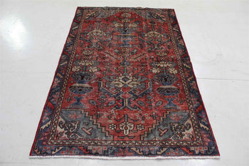 Traditional Antique Area Carpets Wool Handmade Oriental Rugs 122 X 190 cm www.homelooks.com