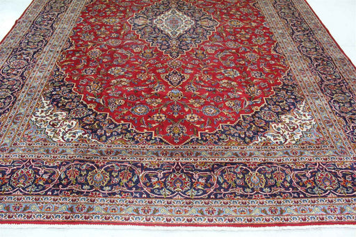 Traditional Area Carpets Wool Handmade Oriental Rugs 295 X 383 cm bottom view homelooks.com