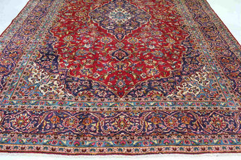Lovely Traditional Antique Area Carpets Wool Handmade Oriental Rugs 295 X 397 cm bottom view www.homelooks.com