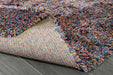 Soft Shaggy multi rug www.homelooks.com