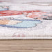 Funny kids Flying Kite Sand Cream Rug texture details www.homelooks.com