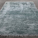 Lily Shimmer Duck Egg Shaggy Rug over-view www.homelooks.com