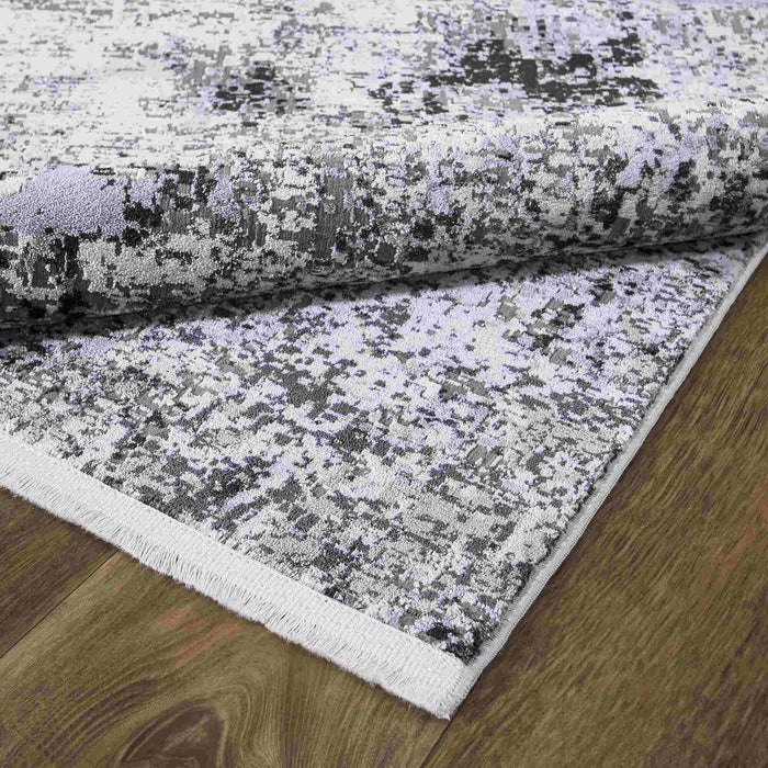 Luxy Abstract Rug folded www.homelooks.com 