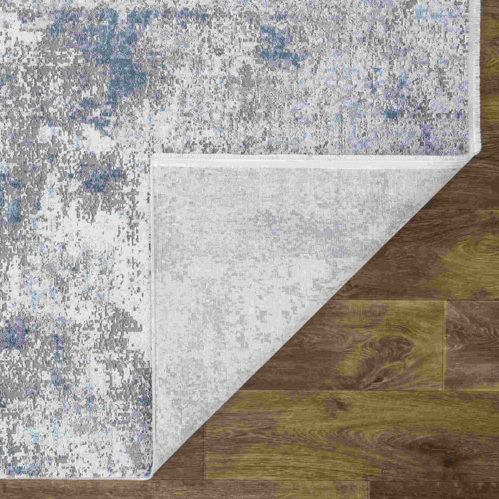 Luxy Abstract Rug V2 folded corner www.homelooks.com 
