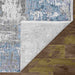 Luxy Contemporary Rug (V2) folded corner www.homelooks.com