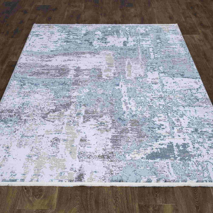 Luxy Contemporary Rug (V2) on wooden floor www.homelooks.com