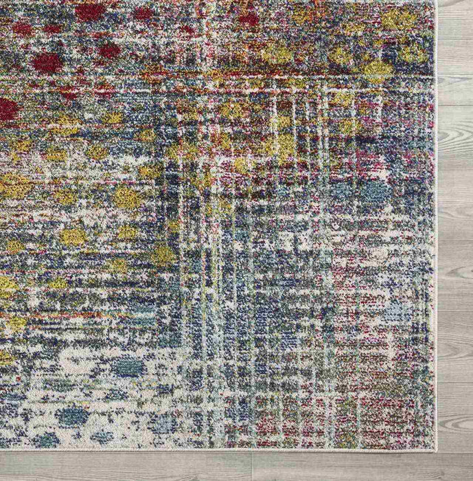 Miami Abstract Design Rug (V3) corner view www.homelooks.com