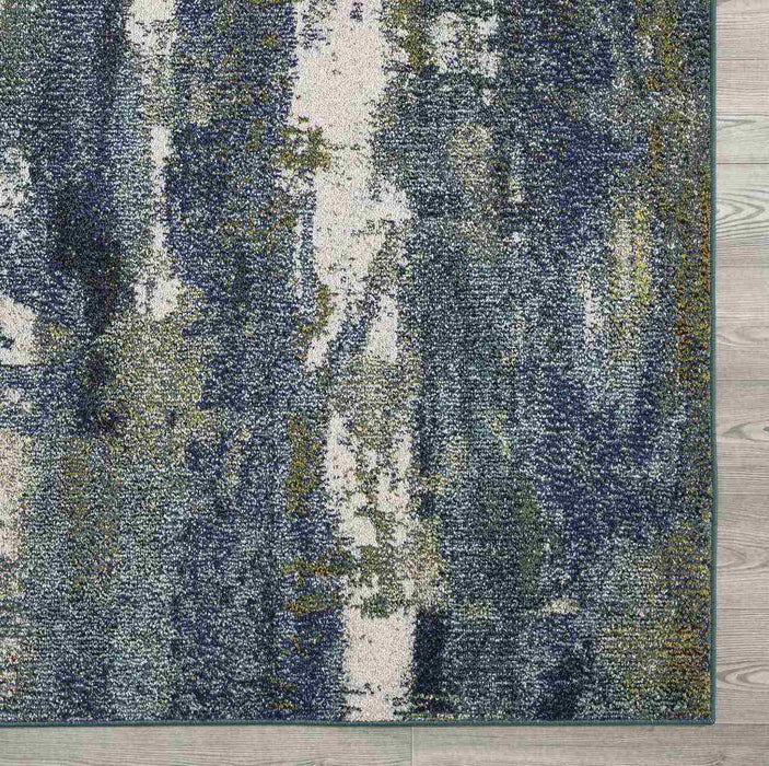 Miami Abstract Design Rug (V6) corner view www.homelooks.com