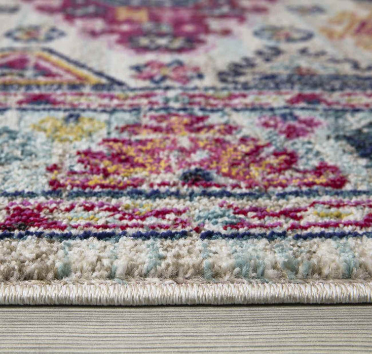 Miami Medallion Design Rugs pile height www.homelooks.com