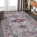 Miami Medallion Design Rugs entryway www.homelooks.com