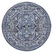 Monaco Floral Round Rug www.homelooks.com