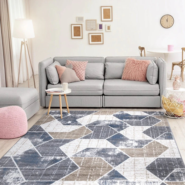 Monaco Geometric Rug V1 Homelooks rugs