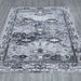 New York Grey Floral Rug Homelooks