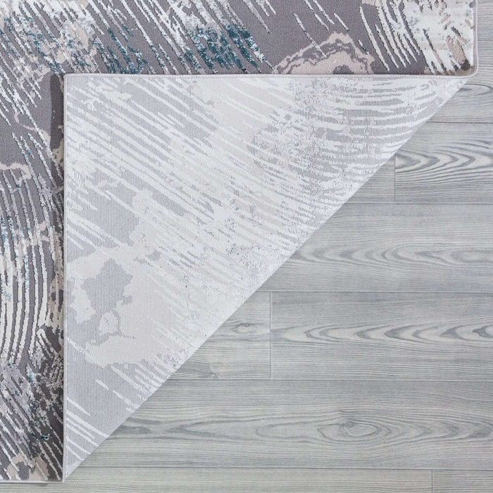 New York Grey Wave Rug | Grey rugs in the UK
